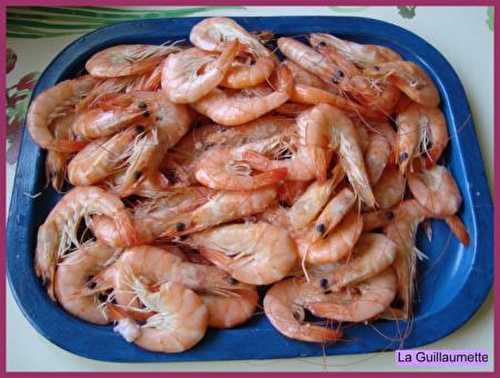 Nage de crevettes au lait de coco