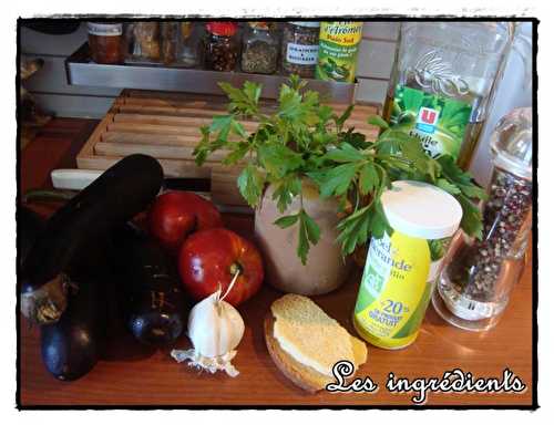 Papillotes d'aubergines à la tomate