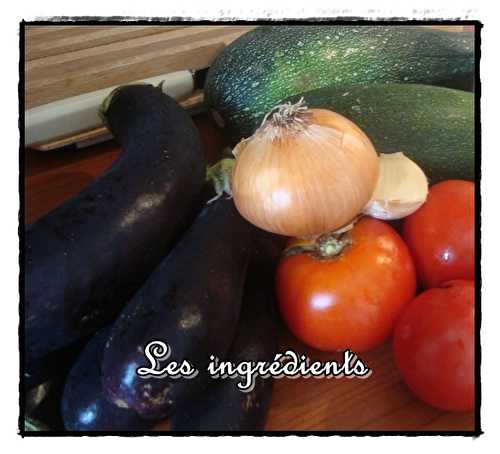 Parmentier d'aubergines et courgettes à la turque