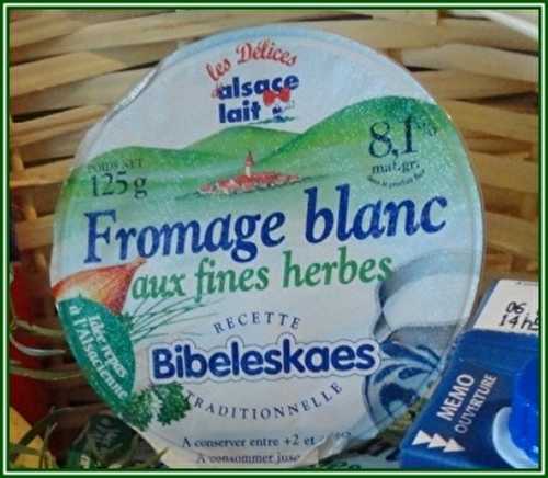 Pommes de terre, saumon fumé et fromage blanc bibeleskaes 