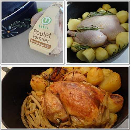 Poulet au four à la cocotte