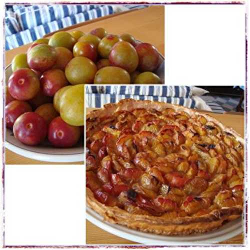 Première tarte aux prunes de Roger.....