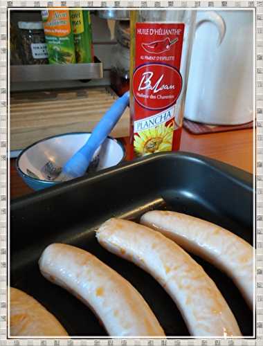 Que faire avec des saucisses blanches?