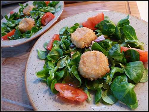 Salade au chèvre chaud facile