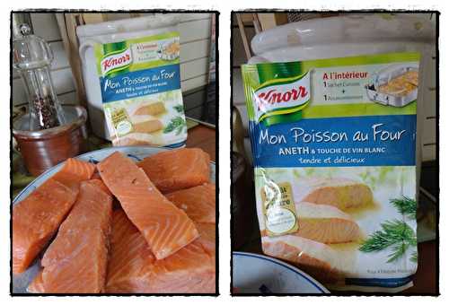 Saumon au four en papillote KNORR