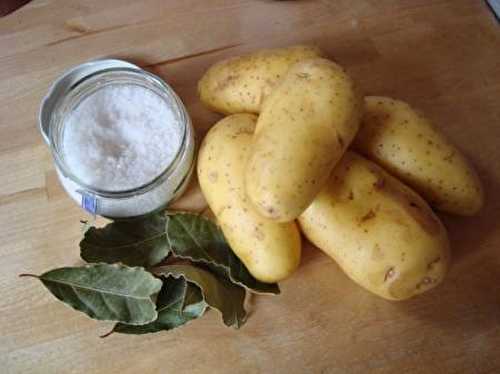 Saumon téryaki et pommes de terre au four et au laurier