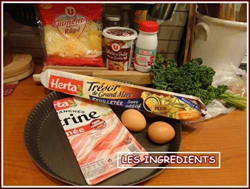 Tarte aux rillettes de poulet de Ginette