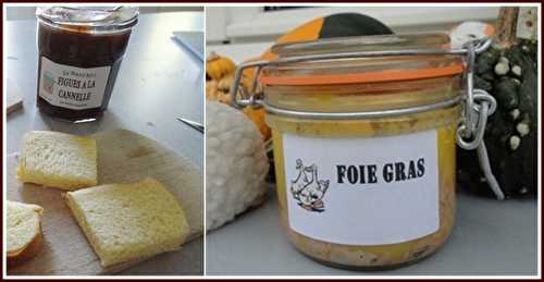 Toasts briochés au foie gras et confiture de figues