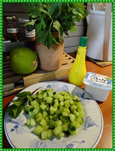 Tzatziki de concombre