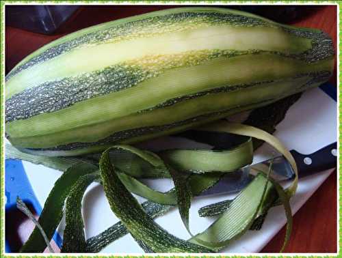 Velouté de courgettes au lait de coco et curry