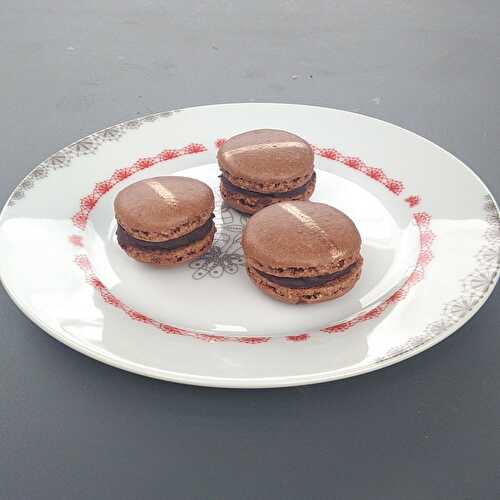 Macarons au chocolat