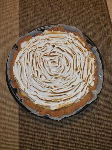 Tarte au citron meringuée façon Christophe Michalak