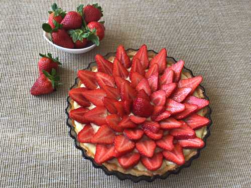 Tarte aux fraises et au citron