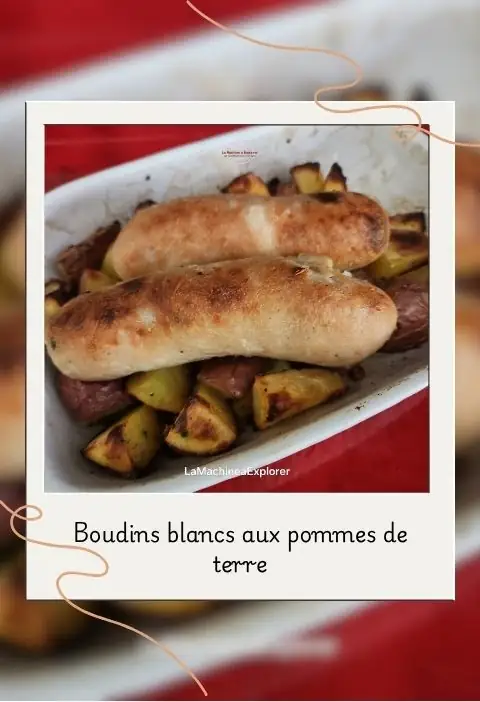 Boudin blanc aux pommes de terre