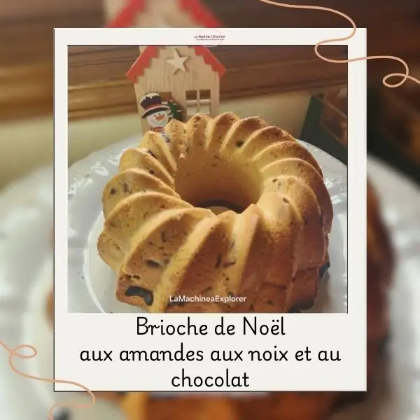 Brioche de Noël aux fruits secs