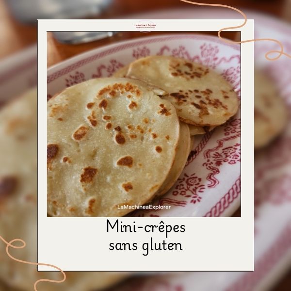 Crêpes sans gluten à la maïzena (robot Expert Cuisine Elsay)