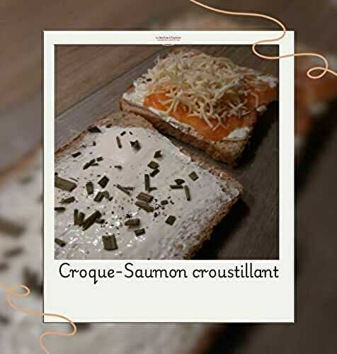 Croque‑Monsieur au saumon
