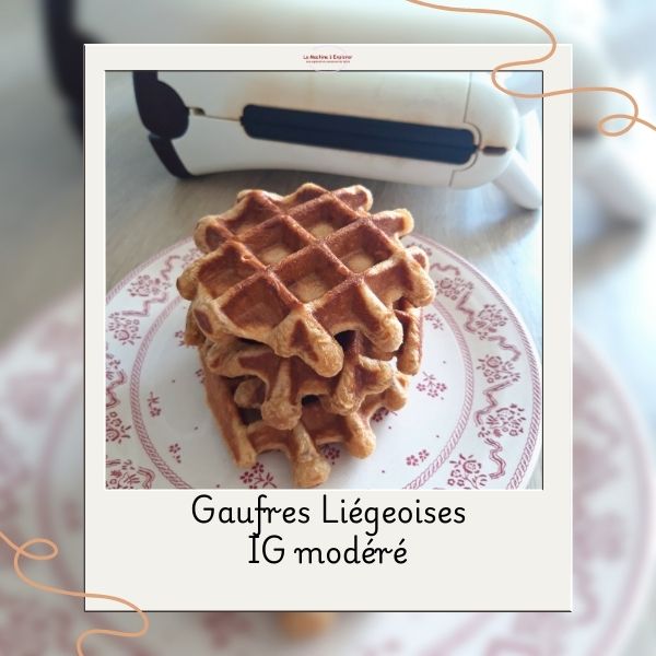 Gaufres liégeoises IG modéré