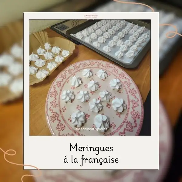 Meringues à la française