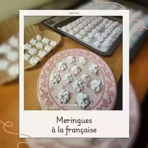 Meringues à la française