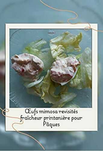 Œufs mimosa revisités
