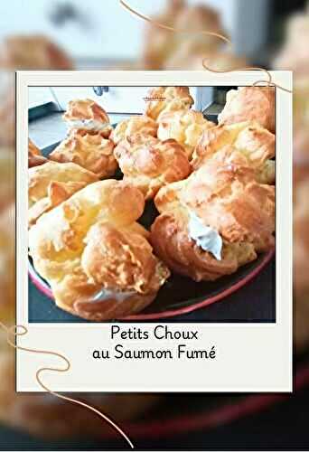 Petits choux au saumon fumé au robot multifonction Elsay