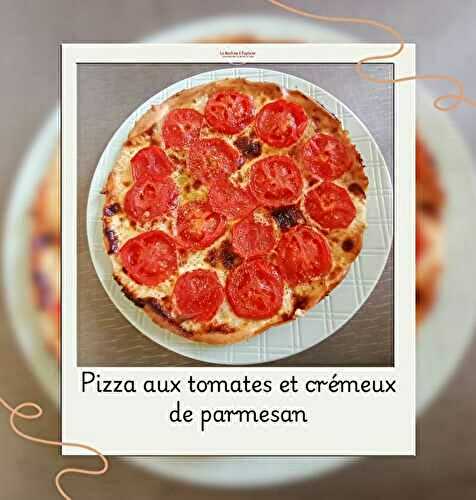 Pizza aux tomates et crémeux de parmesan (Expert cuisine Elsay)