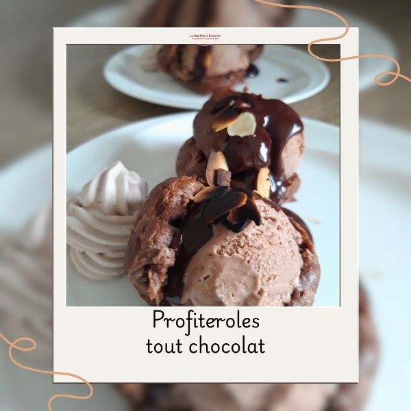 Profiteroles tout chocolat