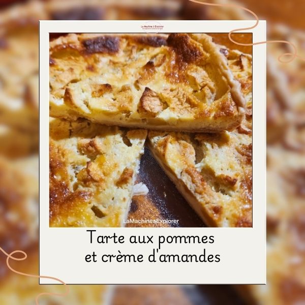 Tarte aux pommes à la crème d’amande