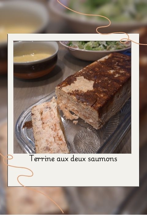 Terrine aux deux saumons