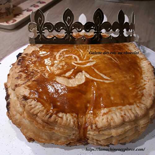 Galette des rois au chocolat