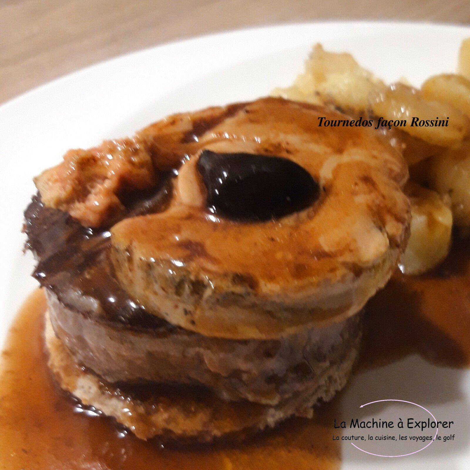 Tournedos rossini inspirés de la recette du chef étoilé Patrick Asfaux