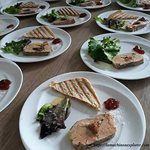 Foie gras aux figues frâiche cuisson vapeur