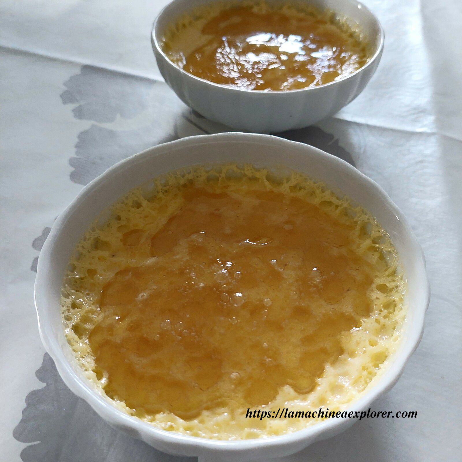 Crème brûlée de Philippe Eschebest