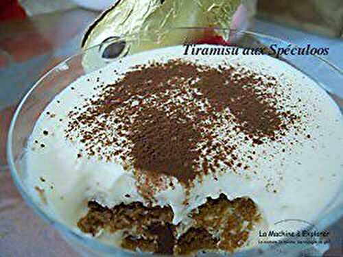 Tiramisu aux speculoos 