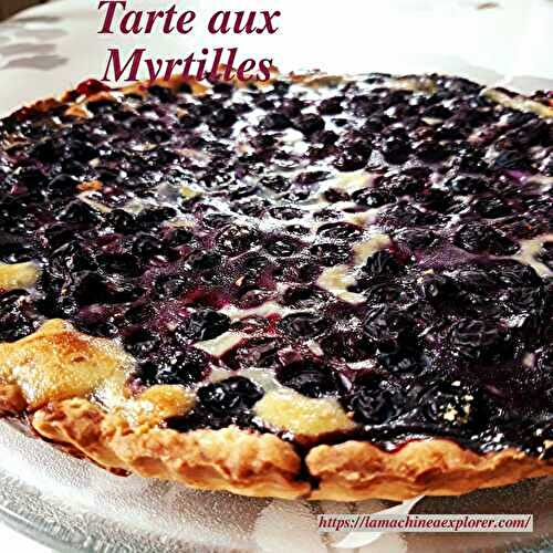 Tarte aux myrtilles