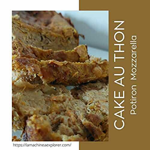 Cake au thon Potiron Mozzarella