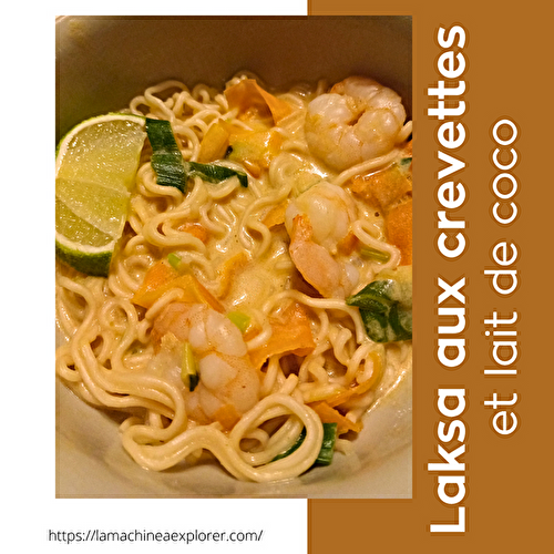 Laska aux crevettes