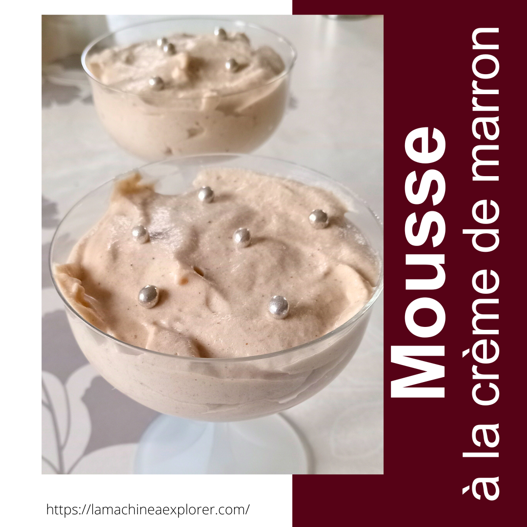 Mousse à la crème de marron