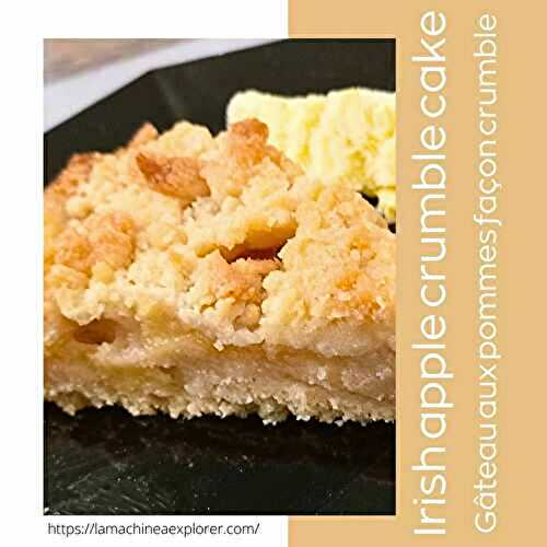Irish apple crumble cake - Bataille Food #122