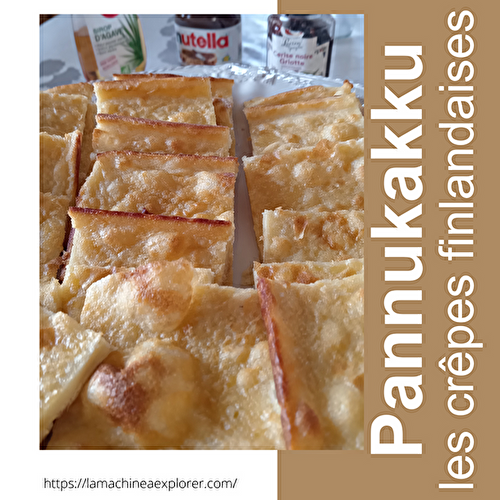 Pannukakku les crêpes finlandaises