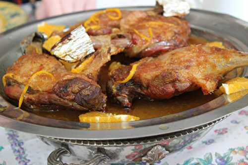 Canard à l'orange pour fêter les papas !