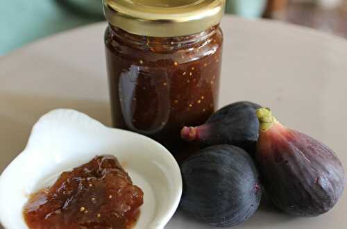 Confit de figues au pain d'épices