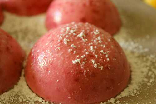 Délice de fromage blanc aux framboises