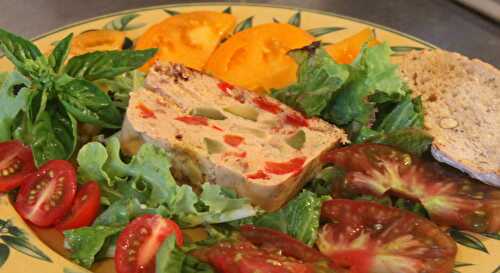 Terrine de poisson aux tomates séchées