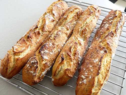 Baguettes express au thermomix (ou sans)