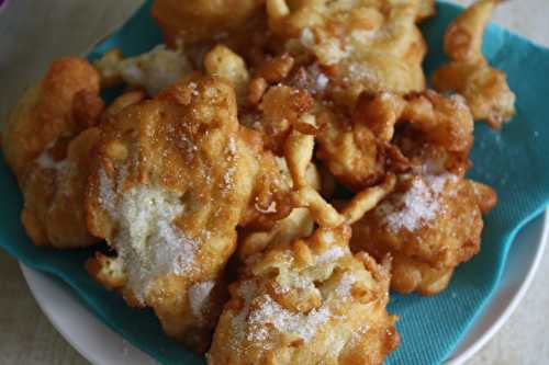 Beignets aux pommes et à la cannelle