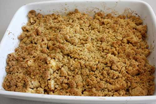 Crumble aux pommes