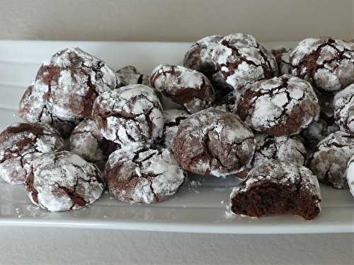 Les crinkles au chocolat