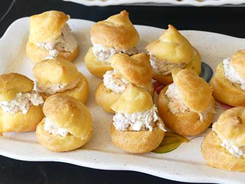 Minis choux salé à garnir